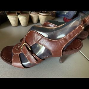 Brown sandals